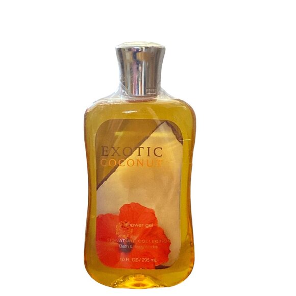 Bath & Body Works Other - NEW Bath & Body Works EXOTIC COCONUT Shower Gel 10 oz Signature Collection